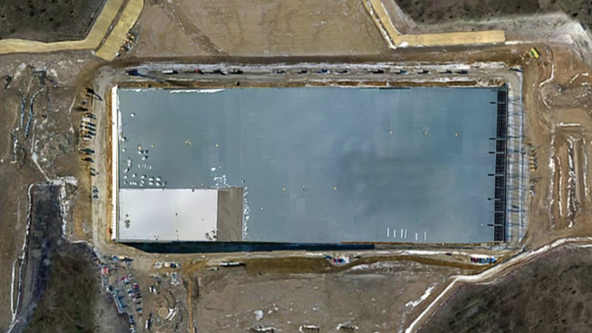 Site and stormwater detention — Ford redistribution center, Newport MI