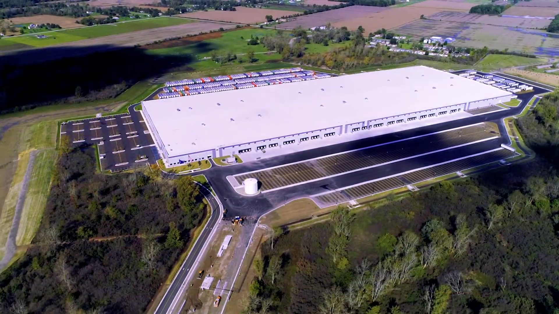 Highway frontage and access — Ford redistribution center, Newport MI