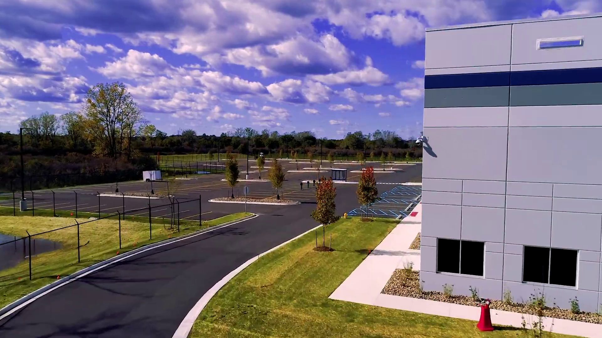 Auto parking — Ford redistribution center, Newport MI