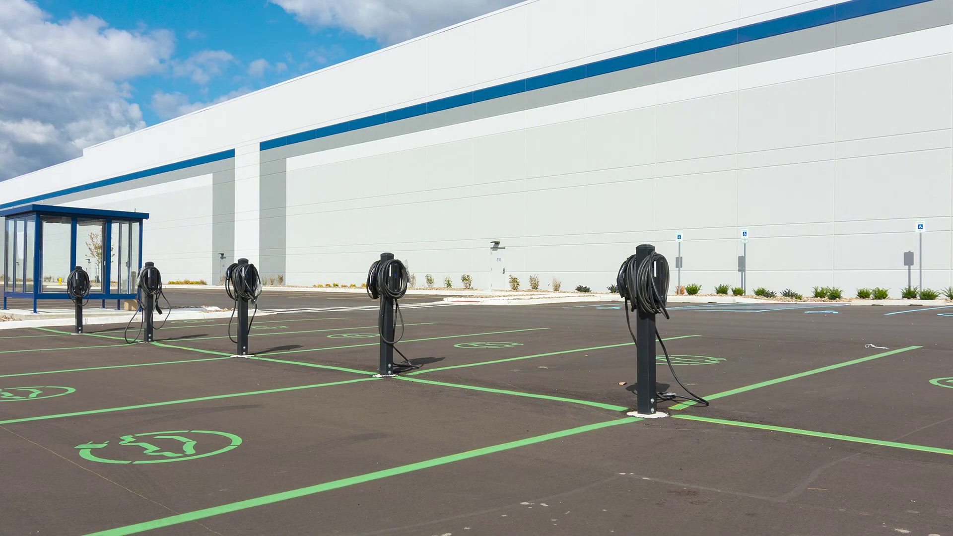 ESFR suppression & high-bay lighting — Ford redistribution center, Newport MI